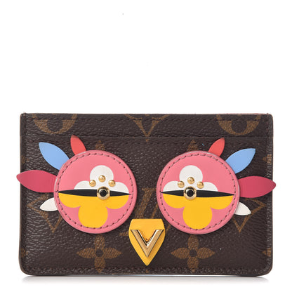 Louis Vuitton Monogram Lovely Birds Card Holder 1 of 6