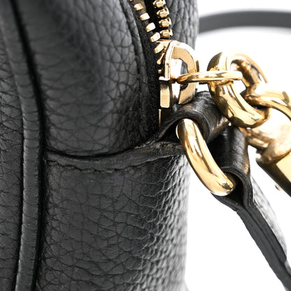 Gucci Pebbled Calfskin Small Soho Disco Bag Black 12 of 15