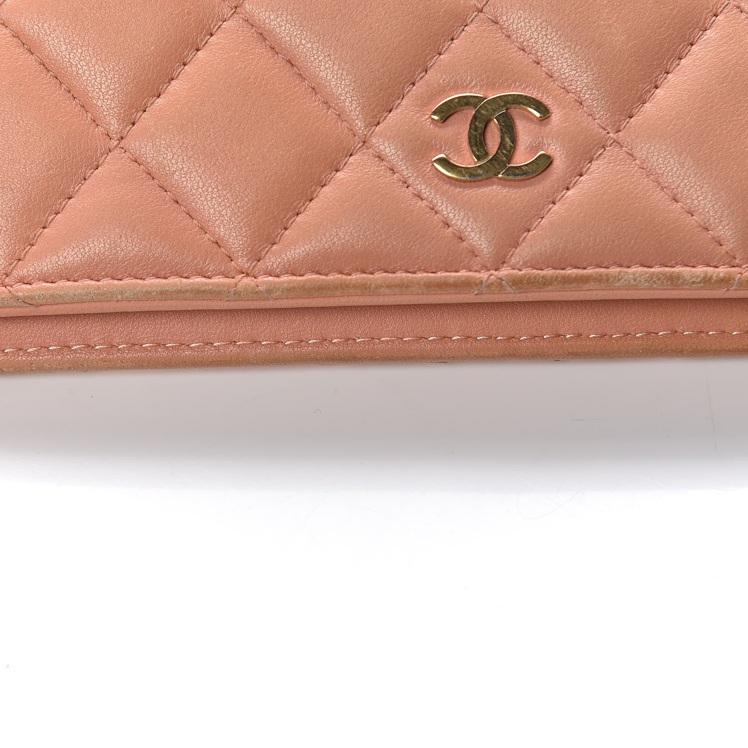Chanel Lambskin Quilted Yen Wallet 14 of 18