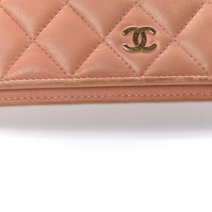 Chanel Lambskin Quilted Yen Wallet 14 of 18