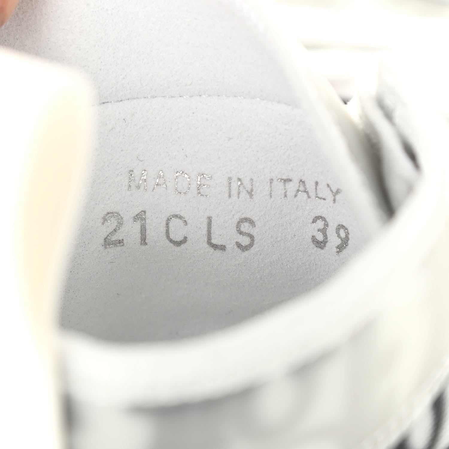 Christian Dior Technical Canvas Oblique Mens B23 High Top Sneakers 39 White Black 7 of 7