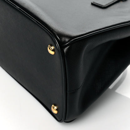 Prada Saffiano Medium Galleria Double Zip Tote Black 10 of 10
