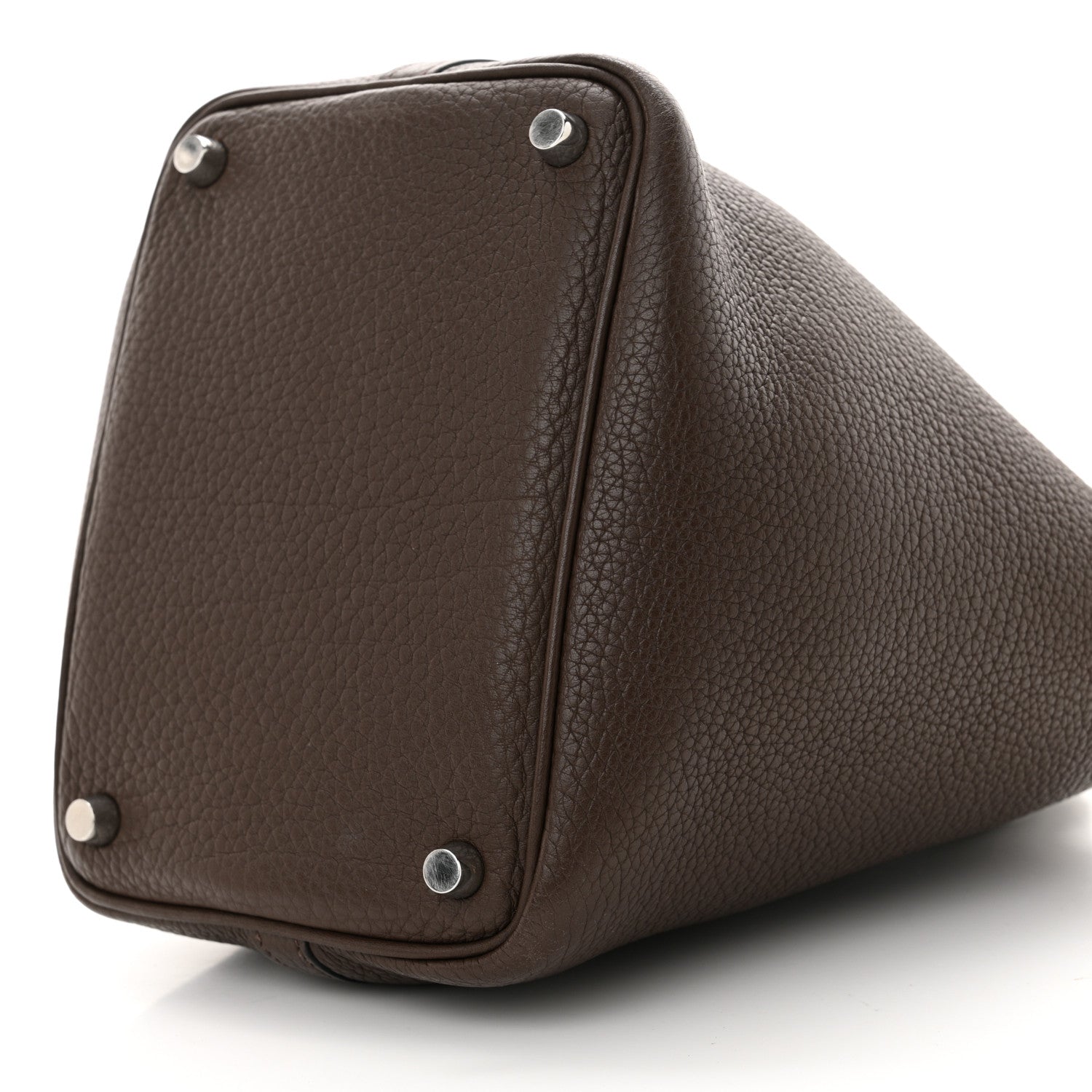 Hermes Taurillon Clemence Picotin 18 PM Cafe 10 of 10