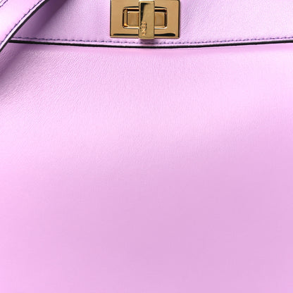 Fendi Shiny Nappa Petite Peekaboo I SEE U Satchel Violetta 9 of 11