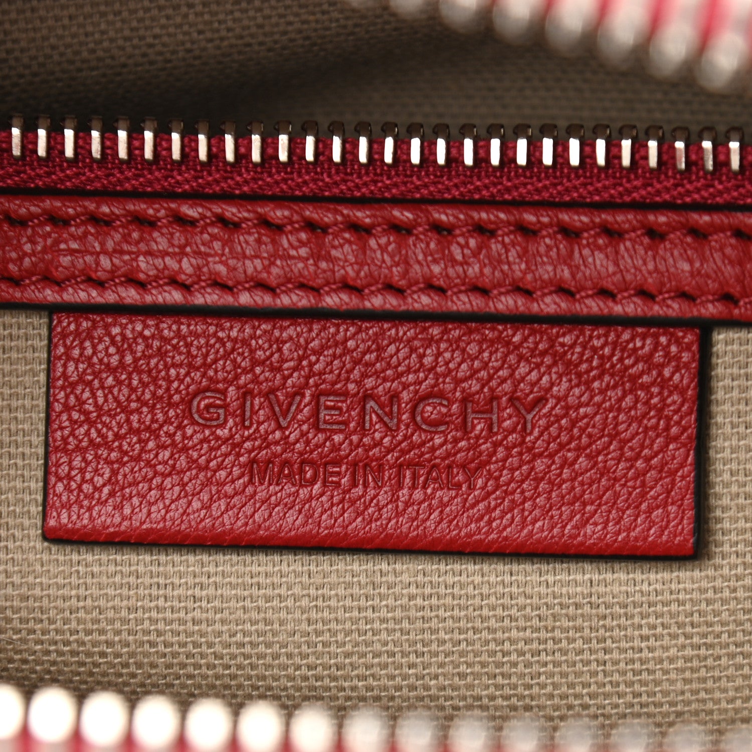 Givenchy Sugar Goatskin Small Antigona Vermillon 6 of 10