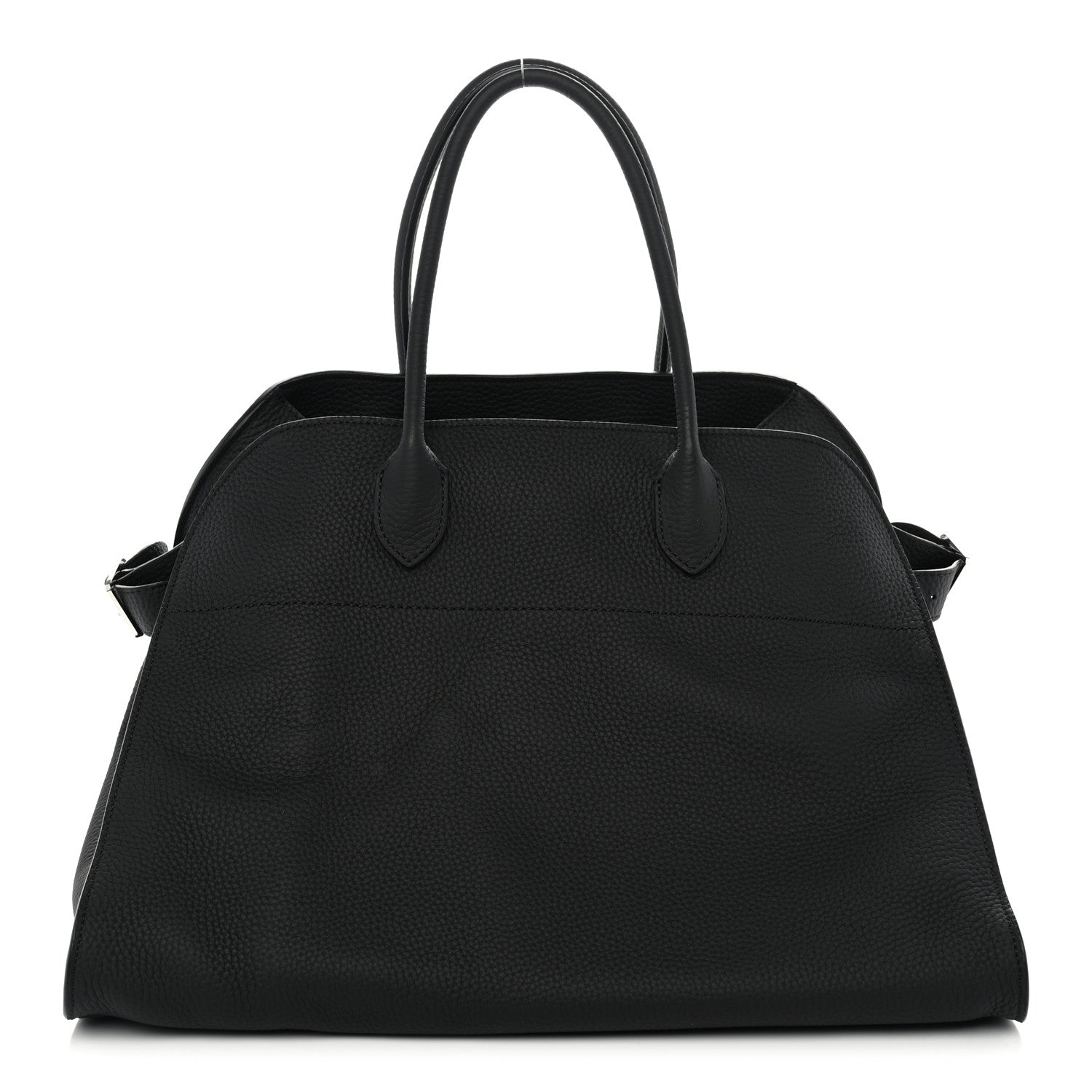 The Row Matte Grained Calfskin Soft Margaux 15 Black 1 of 8