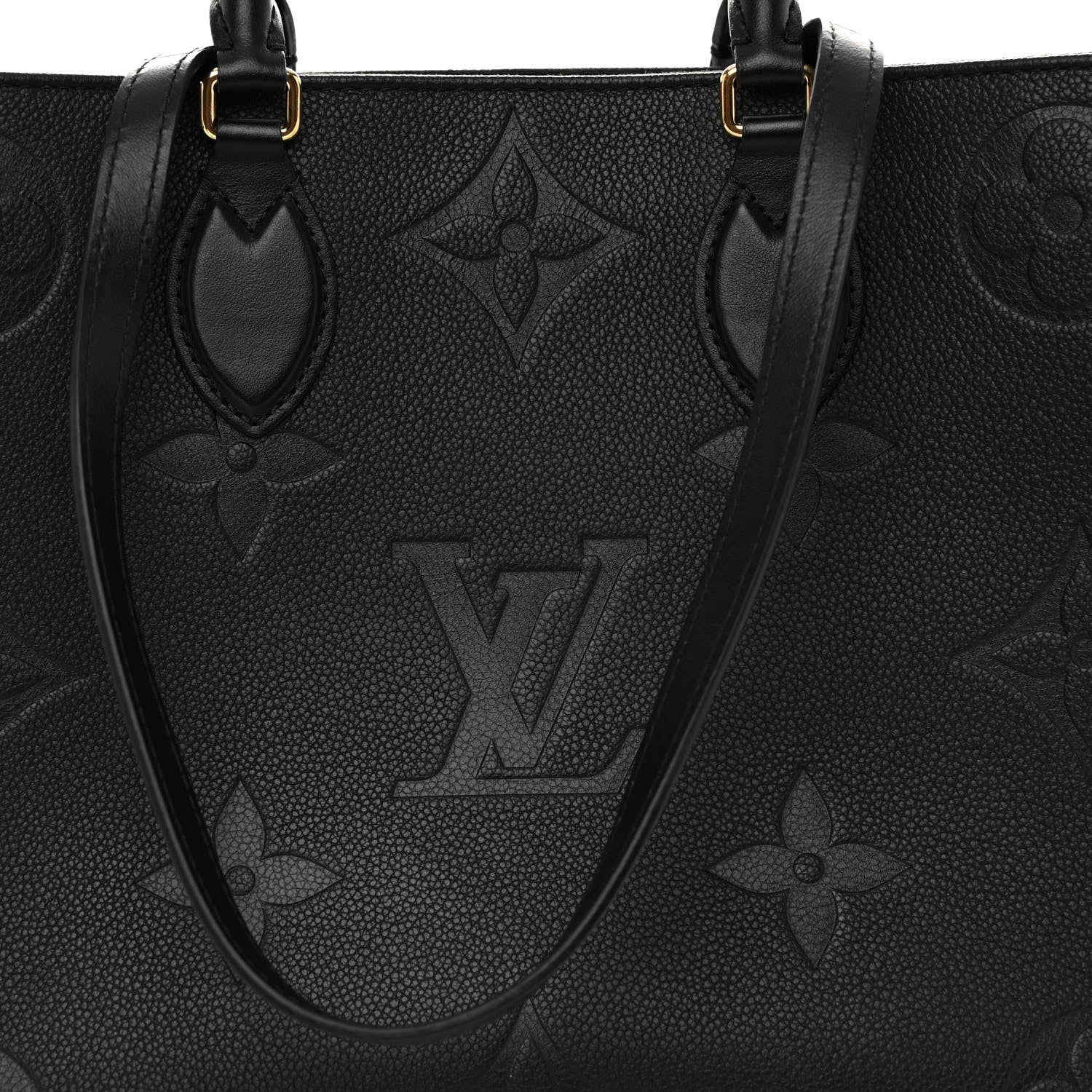 Louis Vuitton Empreinte Monogram Giant Wild At Heart Onthego MM Black 7 of 10