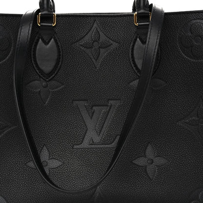 Louis Vuitton Empreinte Monogram Giant Wild At Heart Onthego MM Black 7 of 10