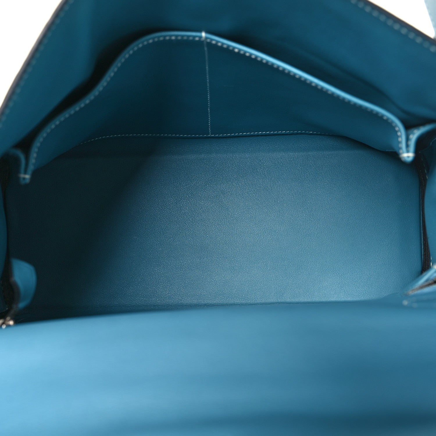 Hermes Evercolor Kelly Retourne 32 Bleu Jean 5 of 13
