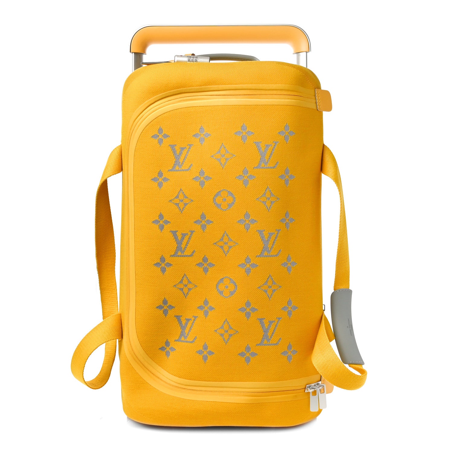 Louis Vuitton Knit Monogram Horizon Soft Duffle 55 Jaune 2 of 16