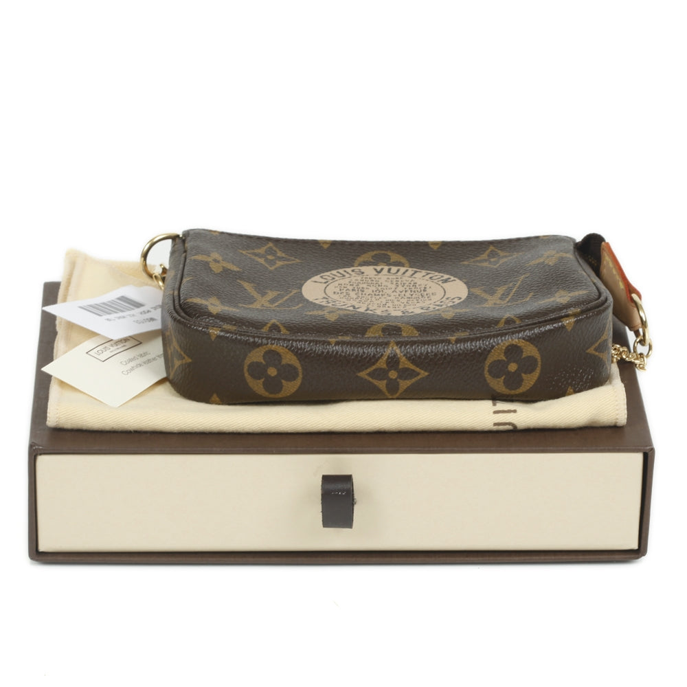 Monogram Complice Trunks and Bags Mini Pochette Accessories Beige