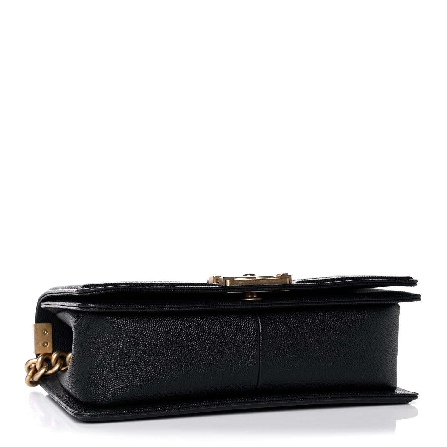 Chanel Caviar Quilted Medium Boy Flap Black 4 of 15