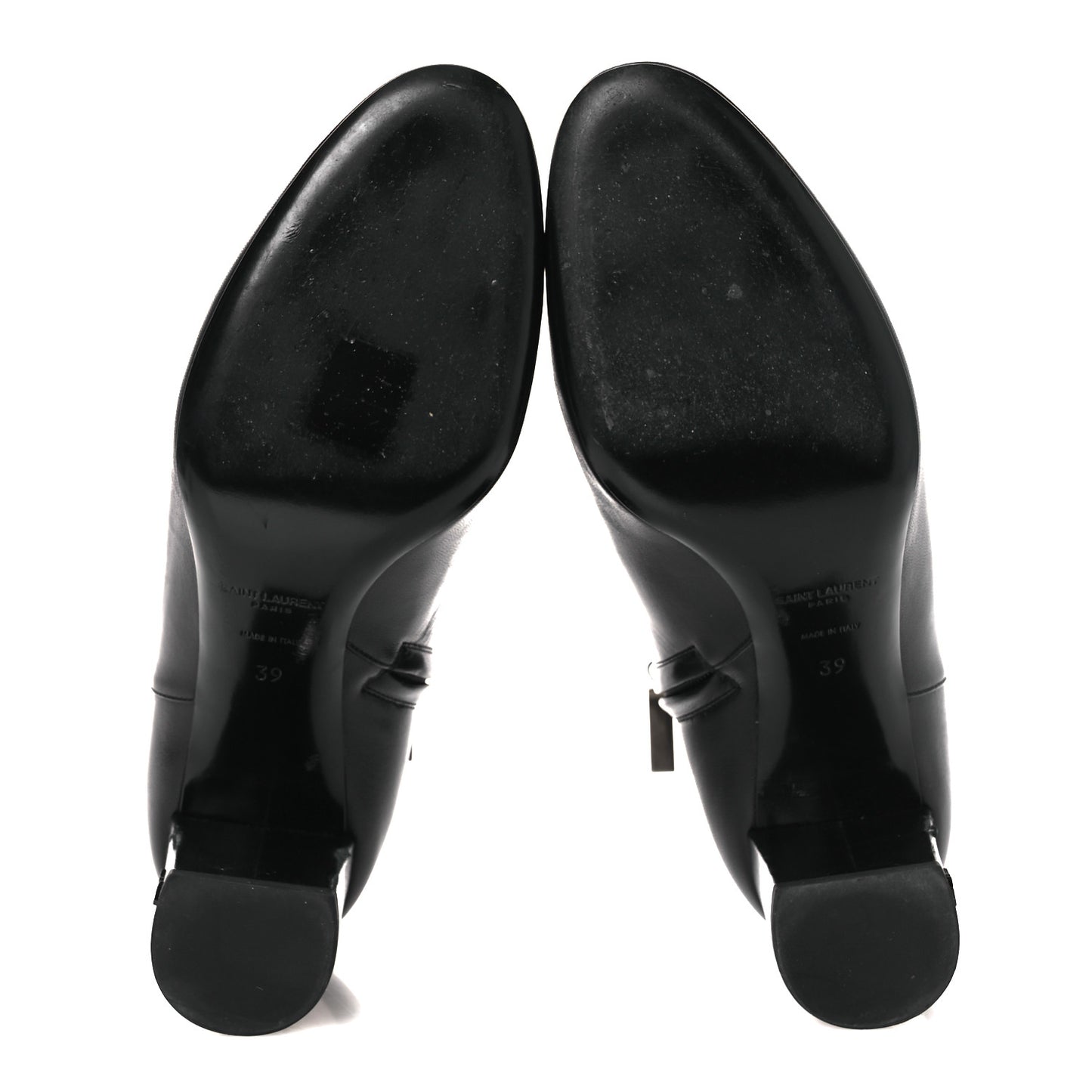 Nappa Vendome Loulou Ankle Zip Boot 39 Black