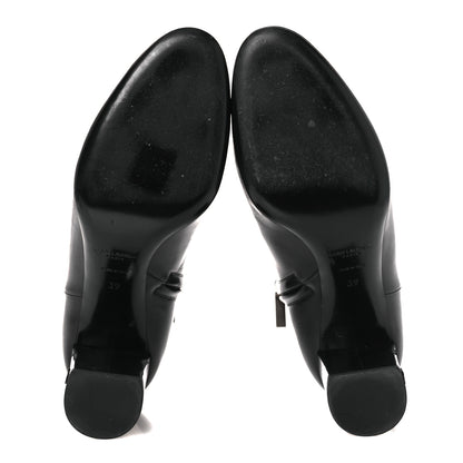 Saint Laurent Nappa Vendome Loulou Ankle Zip Boot 39 Black 7 of 13