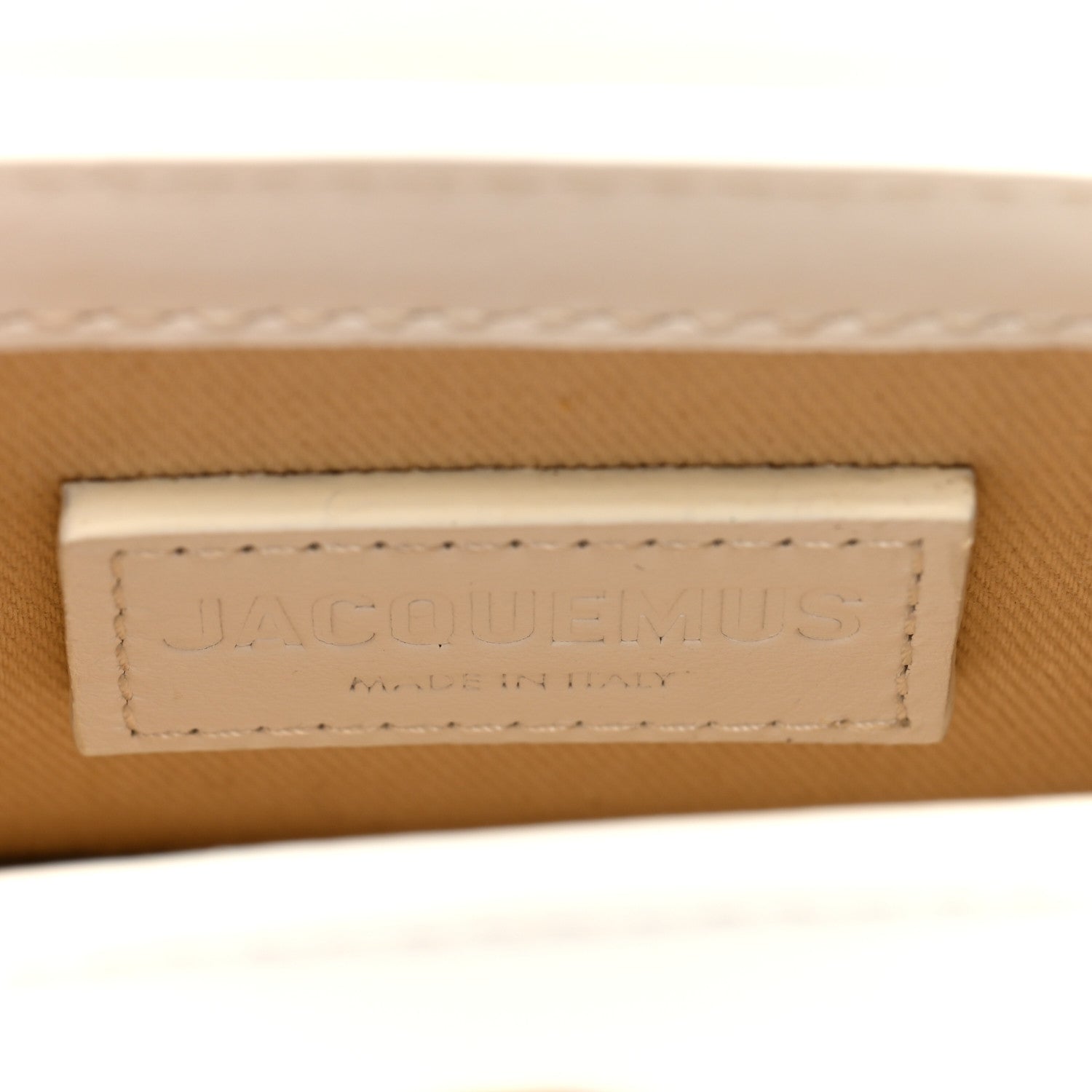 Jacquemus Smooth Calfskin Le Chiquito White 6 of 9