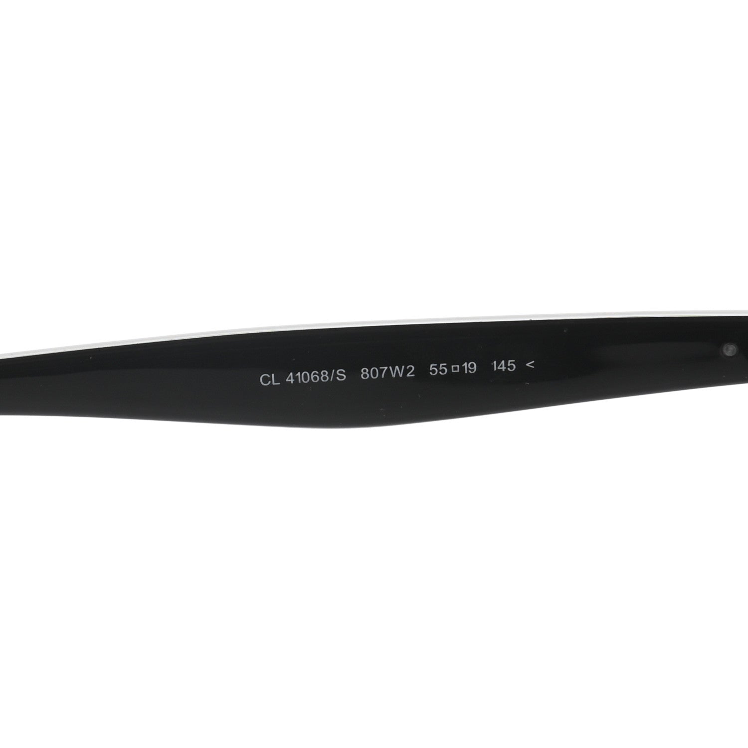Celine Thin Mary Sunglasses CL 41068/S Black 6 of 6