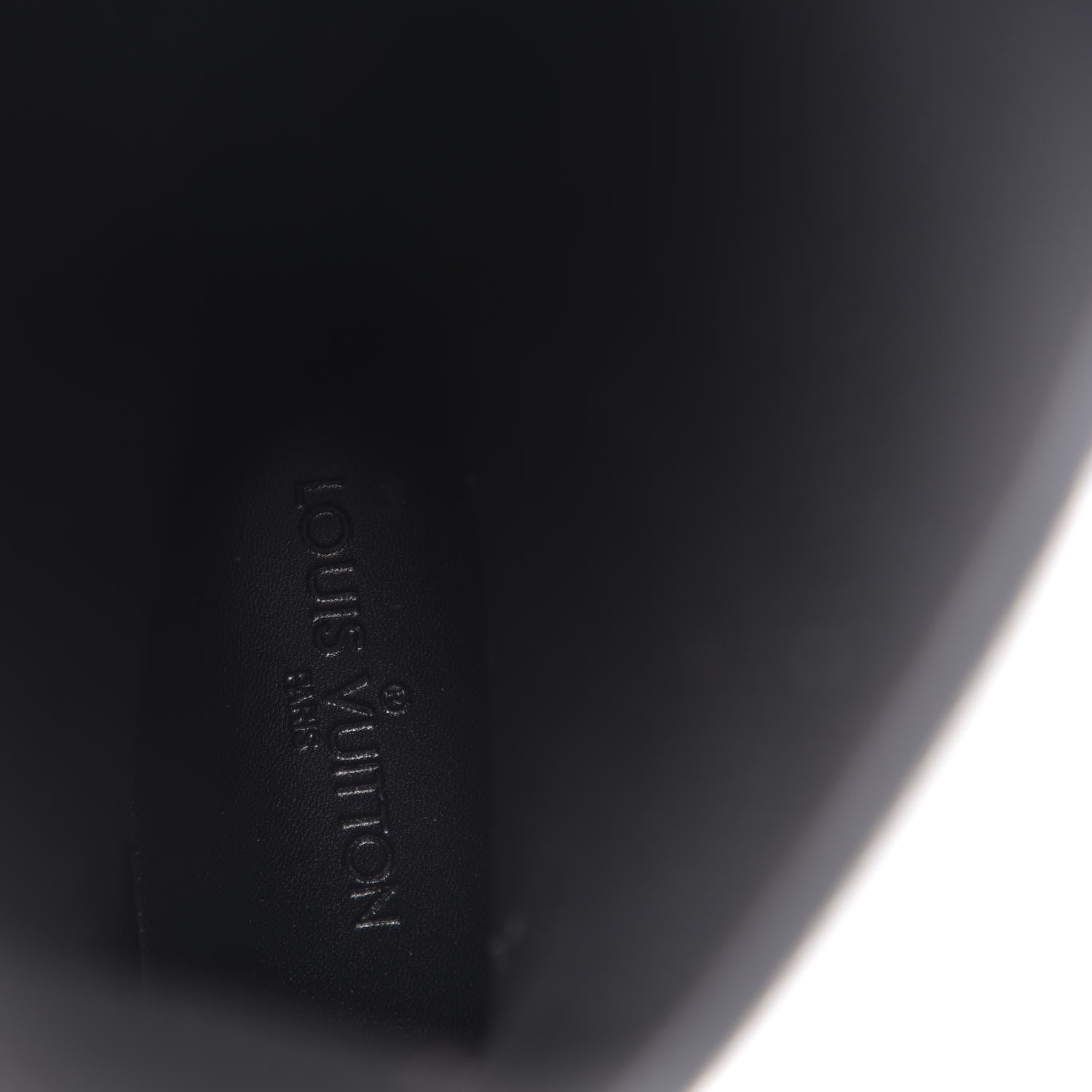 Louis Vuitton Rubber Embossed Monogram Splash Rain Boots 38 Black 7 of 7