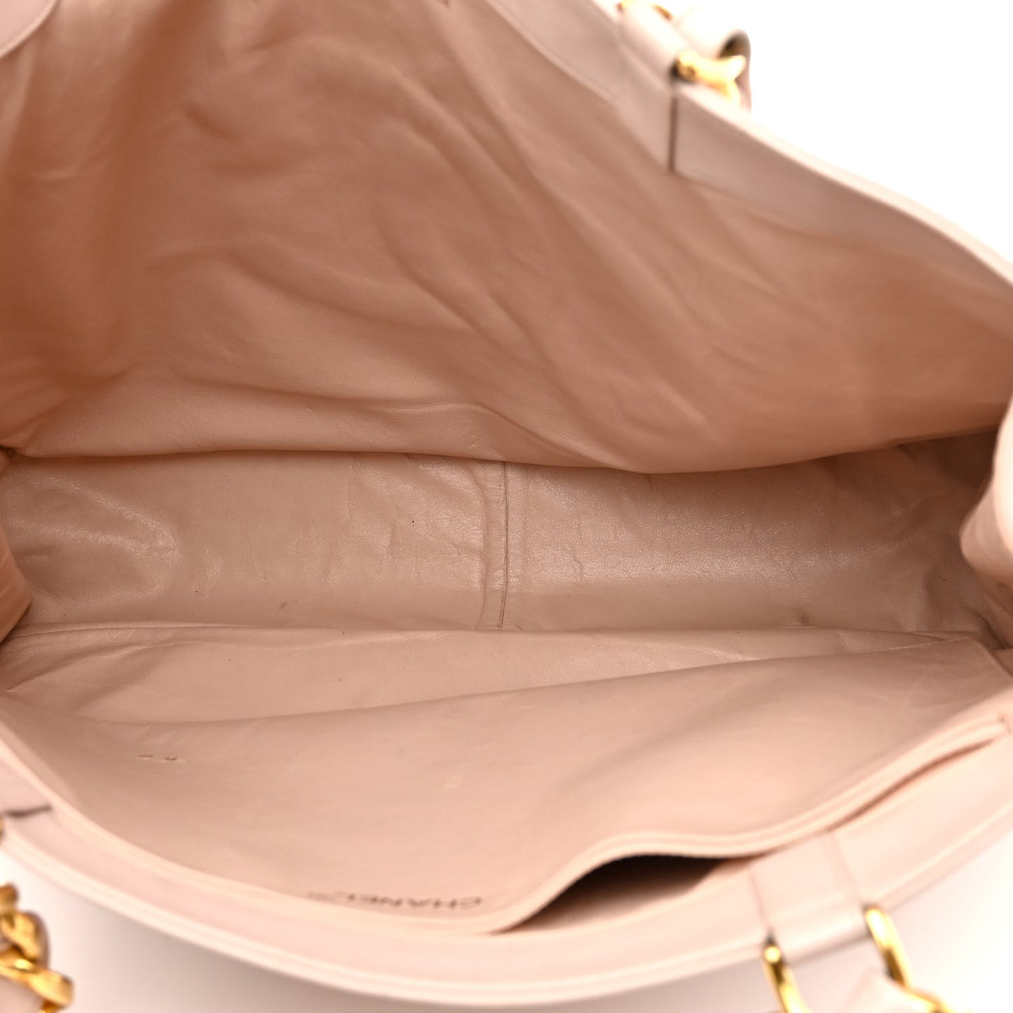 Lambskin Jumbo CC Shoulder Bag Light Pink