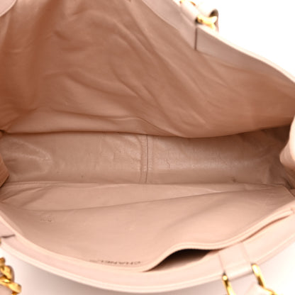 Chanel Lambskin Jumbo CC Shoulder Bag Light Pink 5 of 15