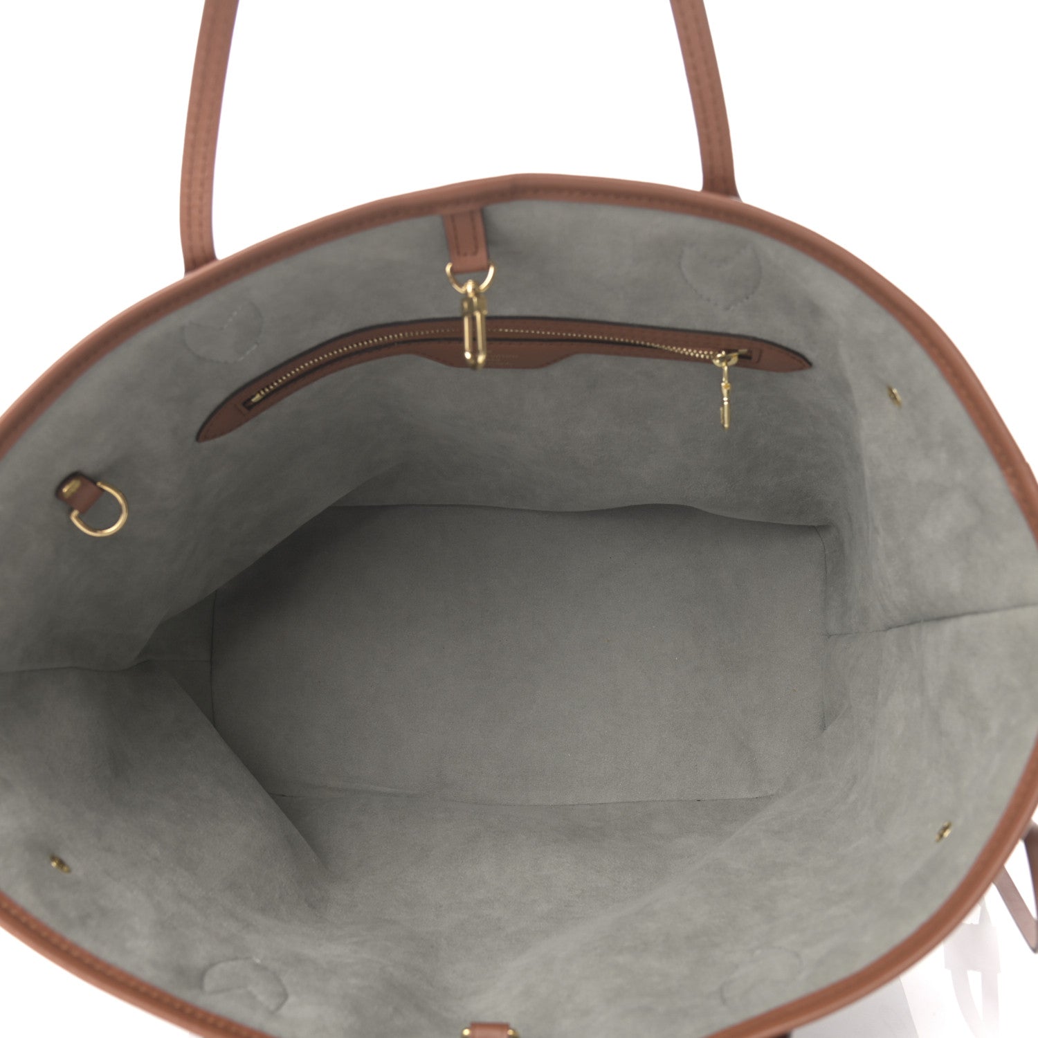 Louis Vuitton Metallic Monogram LV Garden Neverfull MM Silver 5 of 9