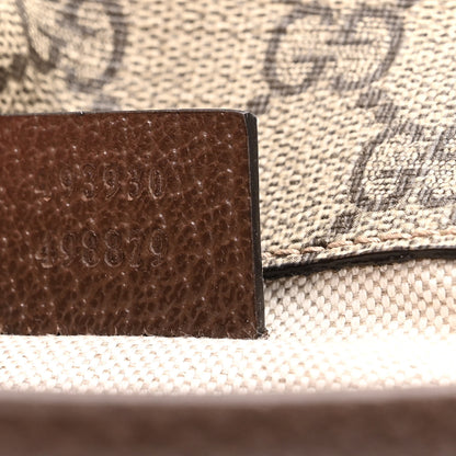 Gucci GG Supreme Monogram Neo Vintage Web Belt Bag Brown 7 of 10