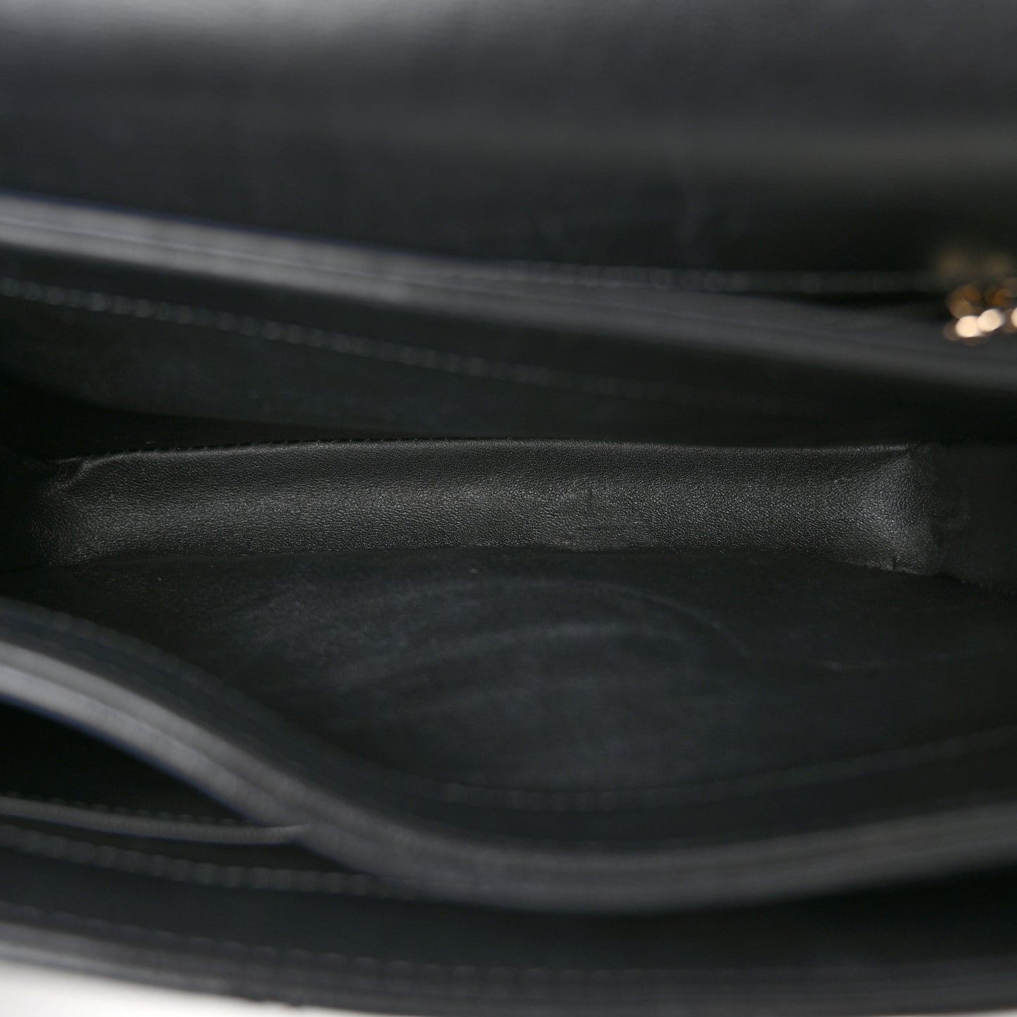 Lambskin Quilted Small Trendy CC Dual Handle Flap Bag Black
