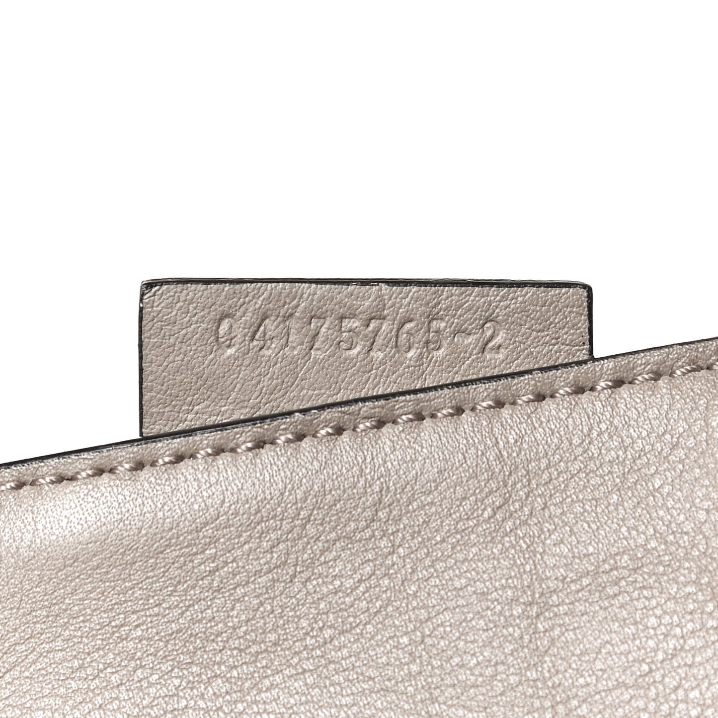 Suede Calfskin Mini Faye Backpack Motty Grey