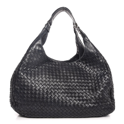 Bottega Veneta Nappa Intrecciato Large Campana Black 1 of 12
