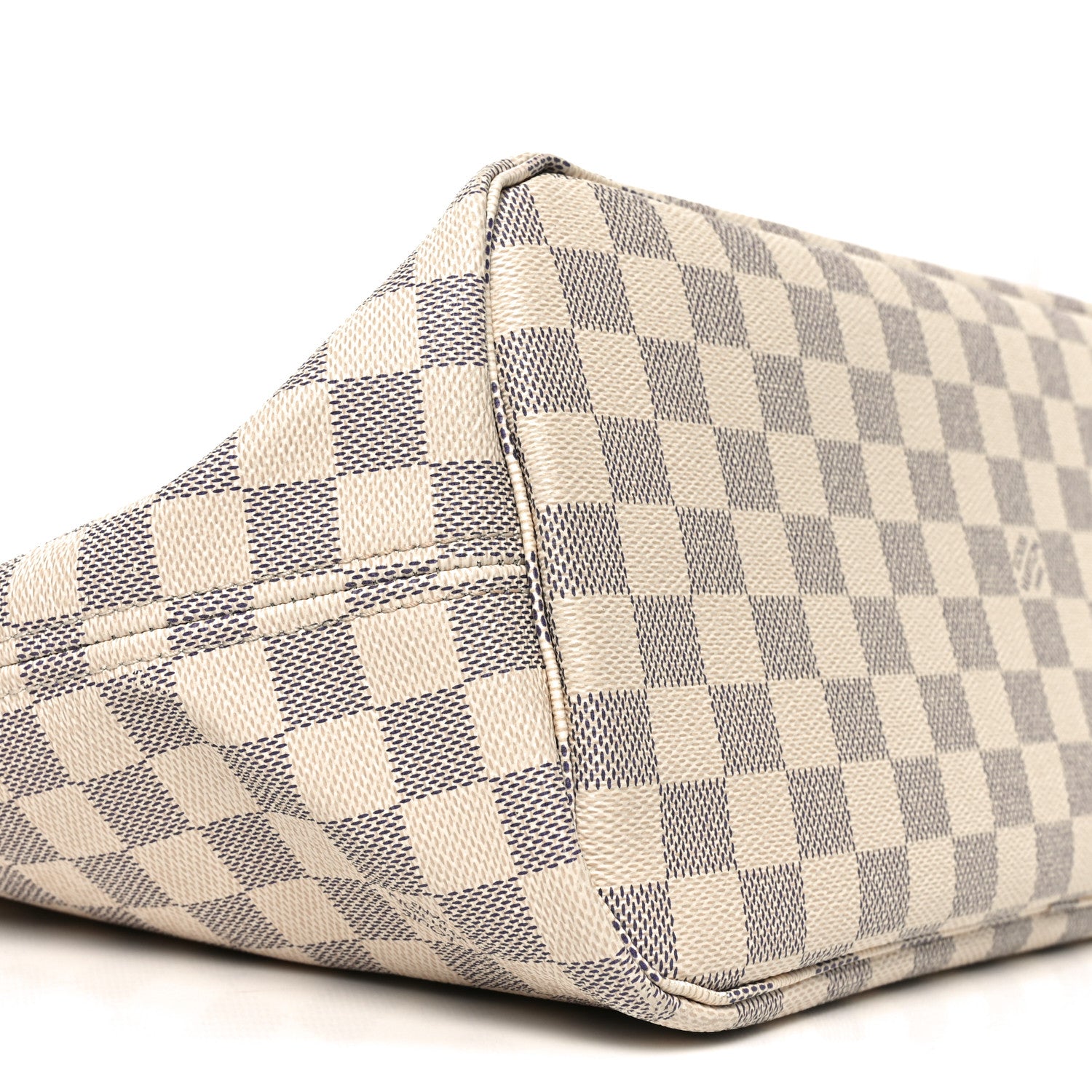 Louis Vuitton Damier Azur Neo Neverfull MM Rose Ballerine 8 of 9