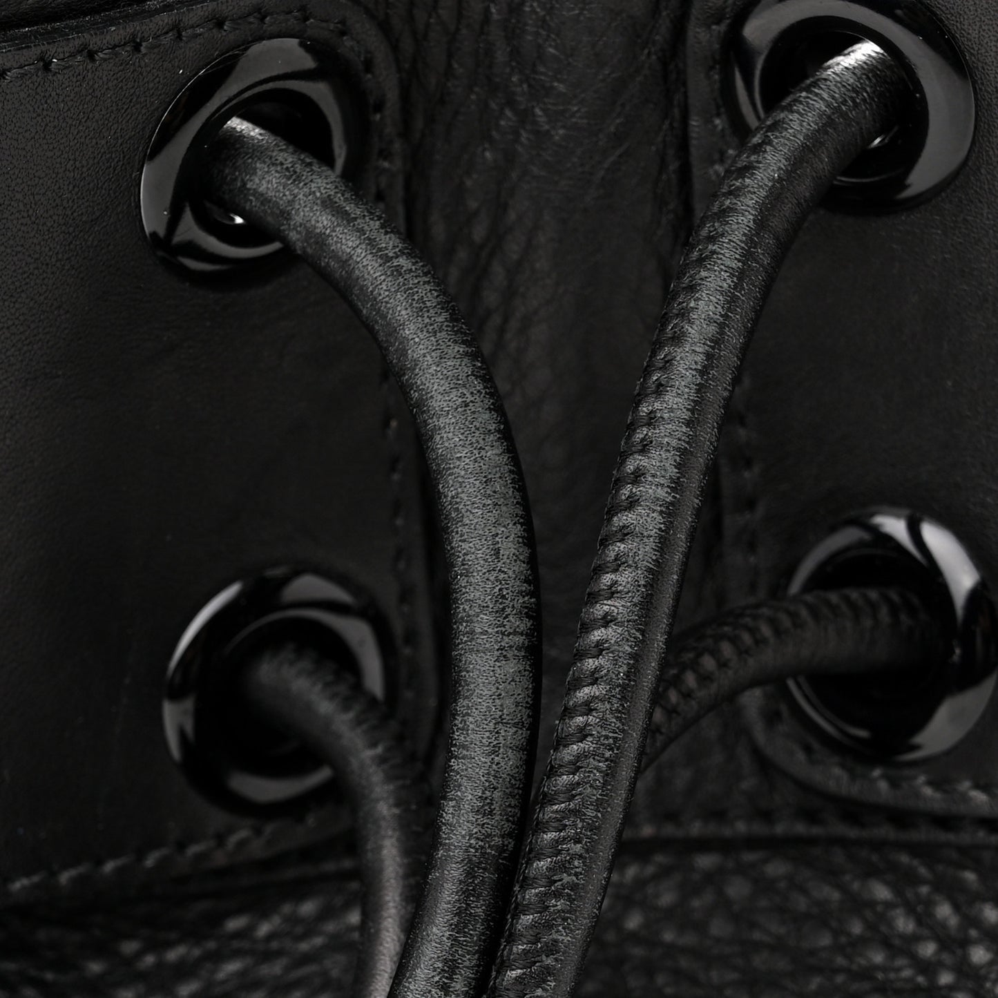 Prorsum Leather Warrior Hobo Black