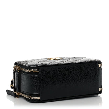 Chanel Caviar Quilted Small Pick Me Up Vanity Case Black 4 of 13