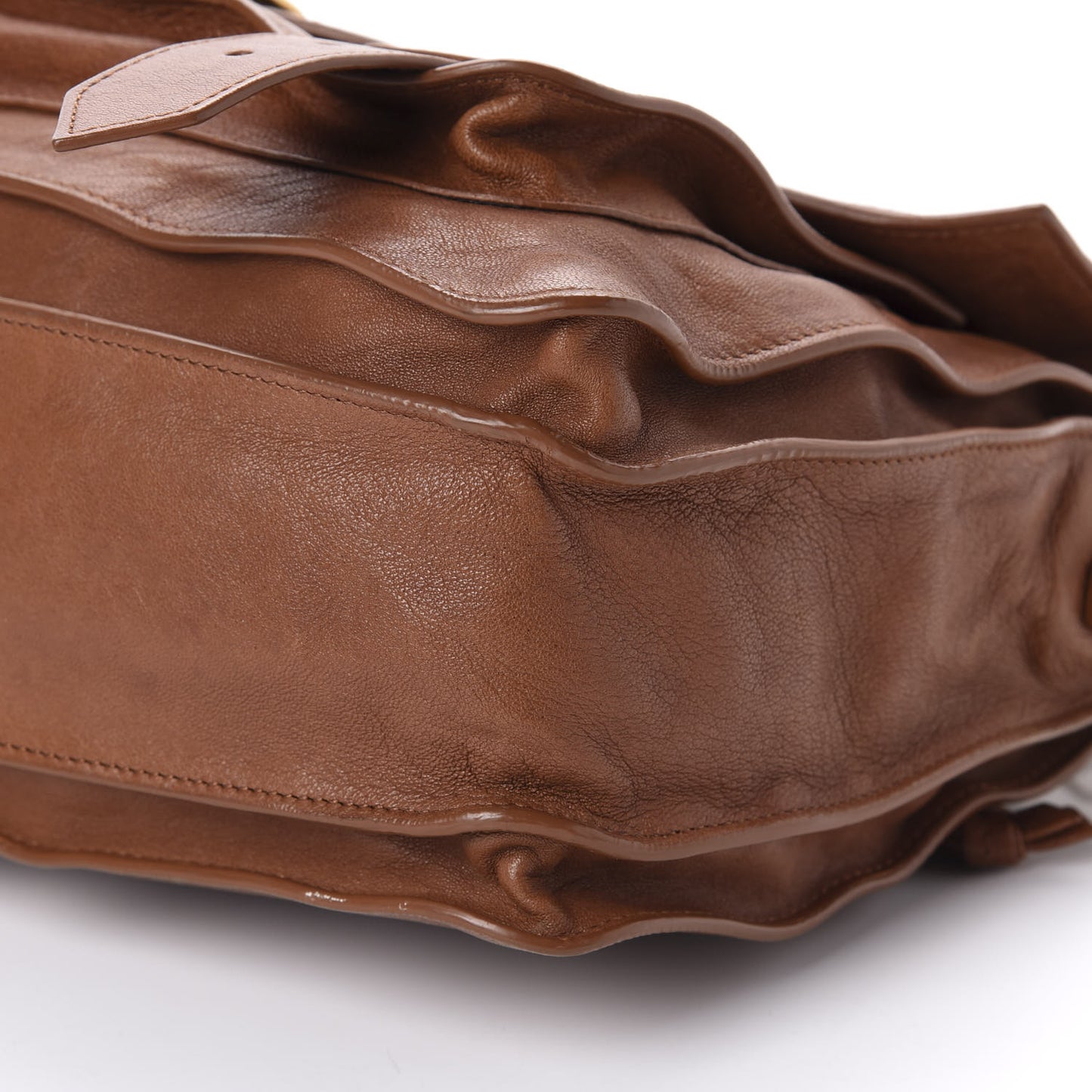 Lambskin Medium PS1 Satchel Saddle