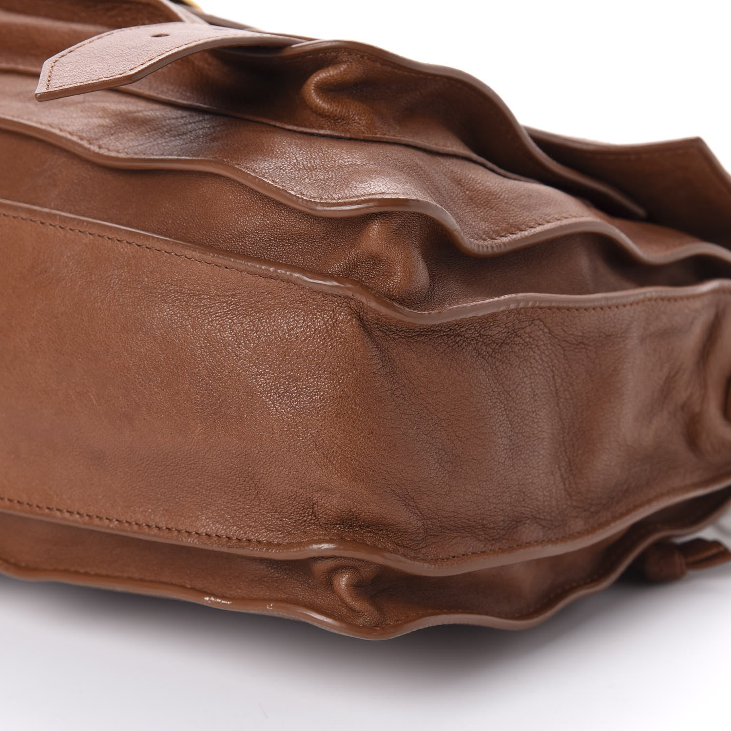 Proenza Schouler Lambskin Medium PS1 Satchel Saddle 6 of 11