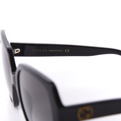 Gucci Acetate Square Frame GG0096S Sunglasses Black 6 of 8