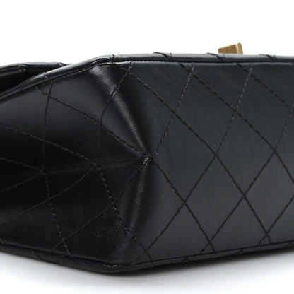 Chanel Aged Calfskin Quilted 2.55 Reissue 226 Flap Black 8 of 10