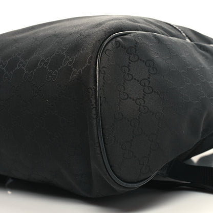 Gucci Nylon Monogram Slim Backpack Black 10 of 11
