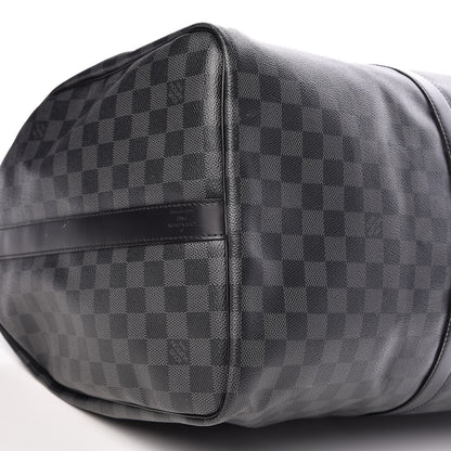Louis Vuitton Damier Graphite Keepall Bandouliere 55 9 of 12