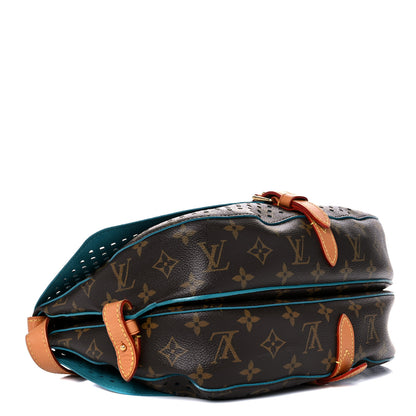 Louis Vuitton Monogram SC Flore Saumur Teal 4 of 17