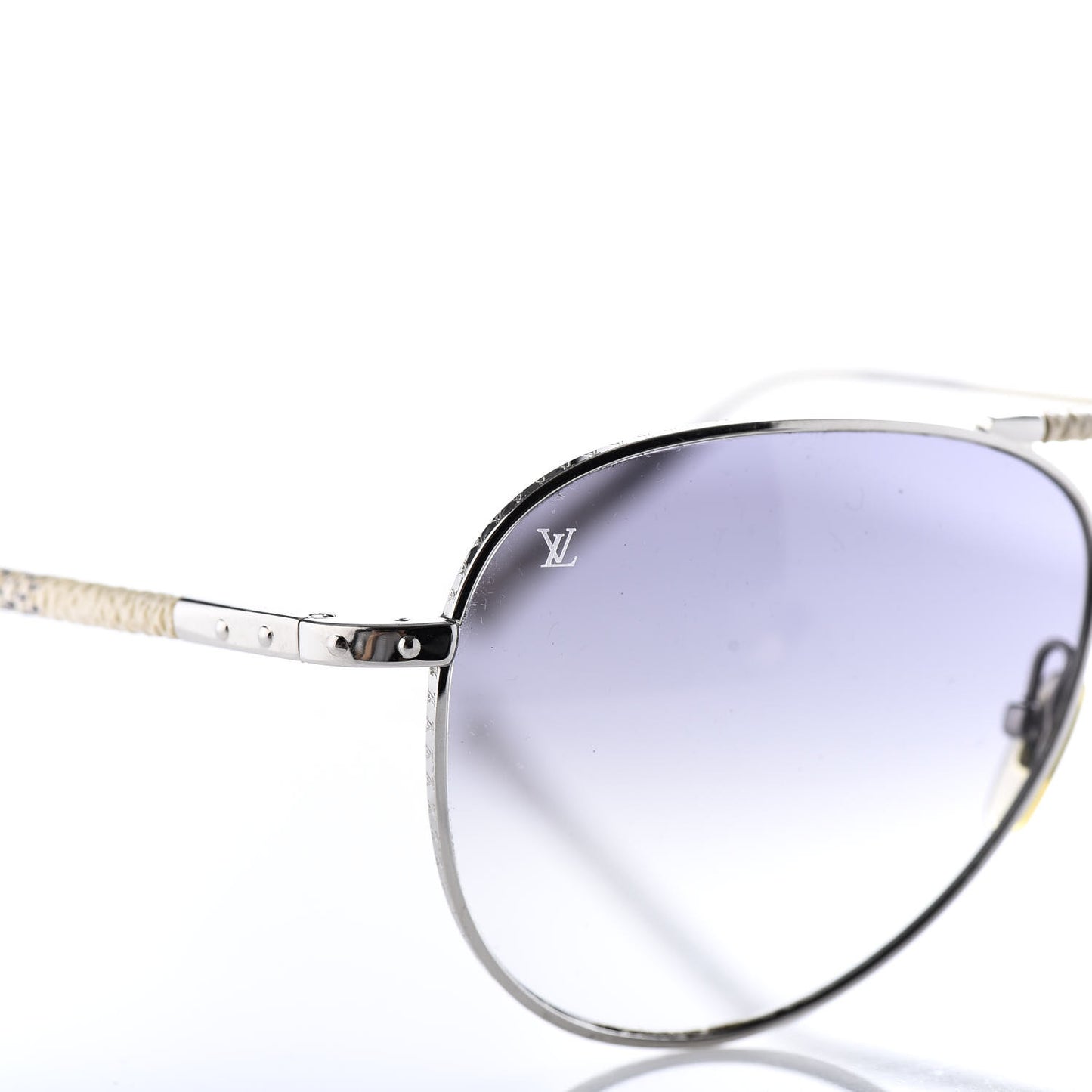 Damier Azur Conspiration Pilote Aviator Sunglasses Z0203U