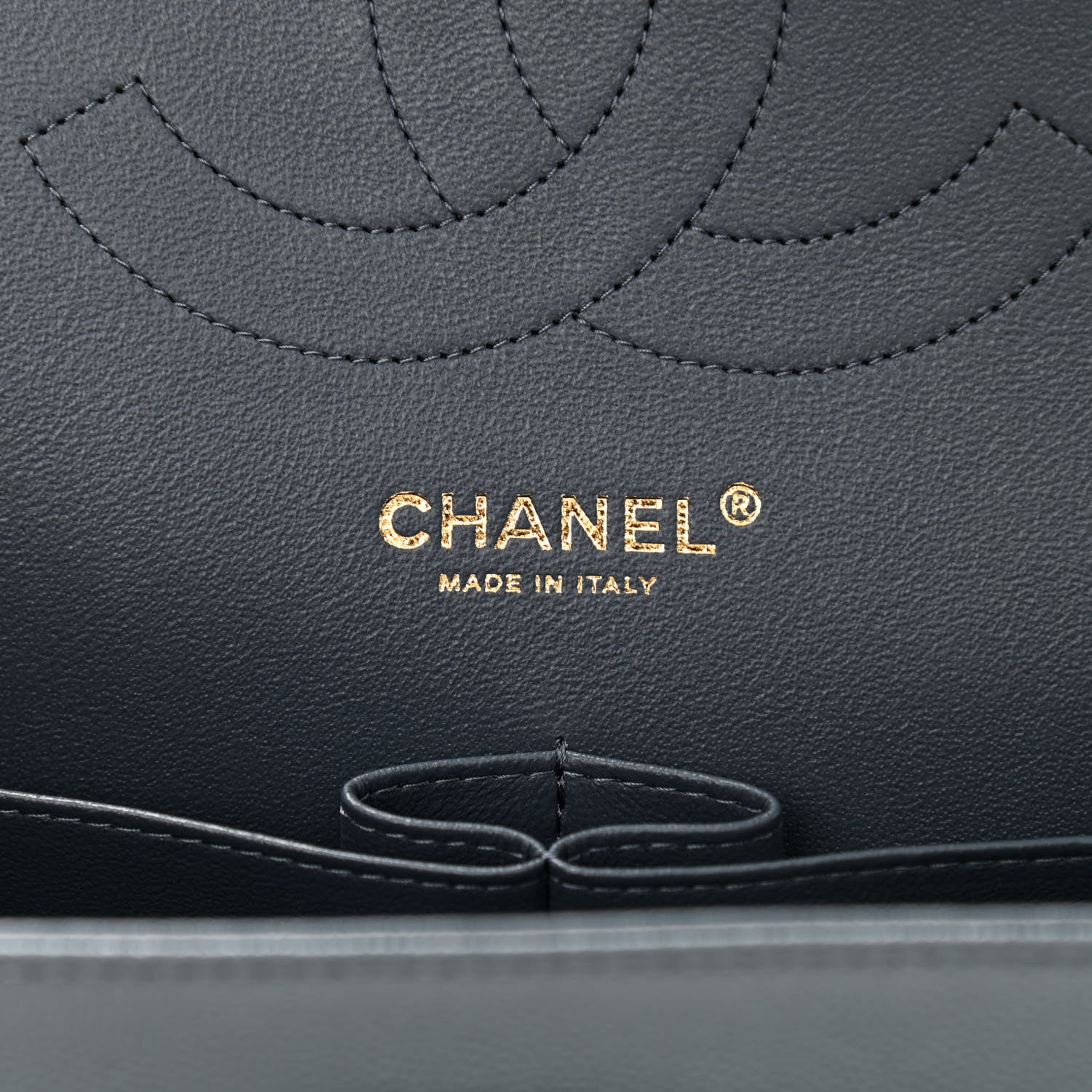 Chanel Caviar Quilted Jumbo Double Flap Grey 6 of 11