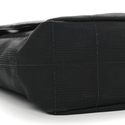 Chanel Nylon Medium Travel Flap Black 7 of 9