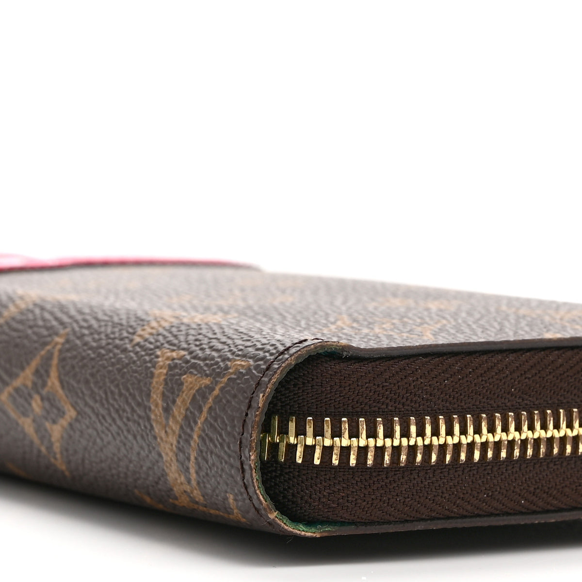 LV X SY  Monogram Rabbit Zippy Wallet Pink