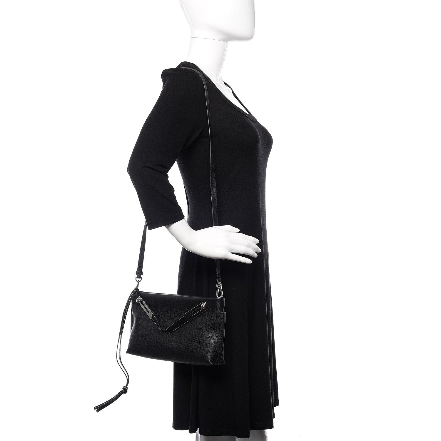Loewe Grained Calfskin Small Missy Bag Black 1 of 8