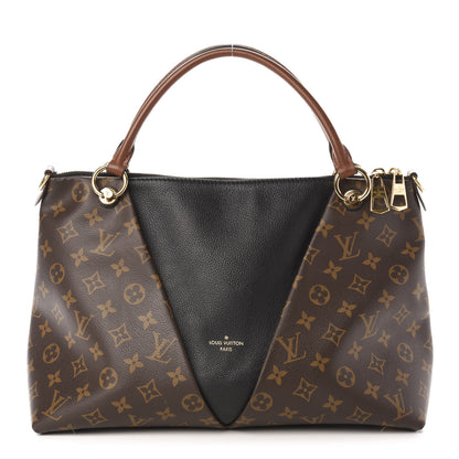Louis Vuitton Monogram V Tote MM Black 1 of 15