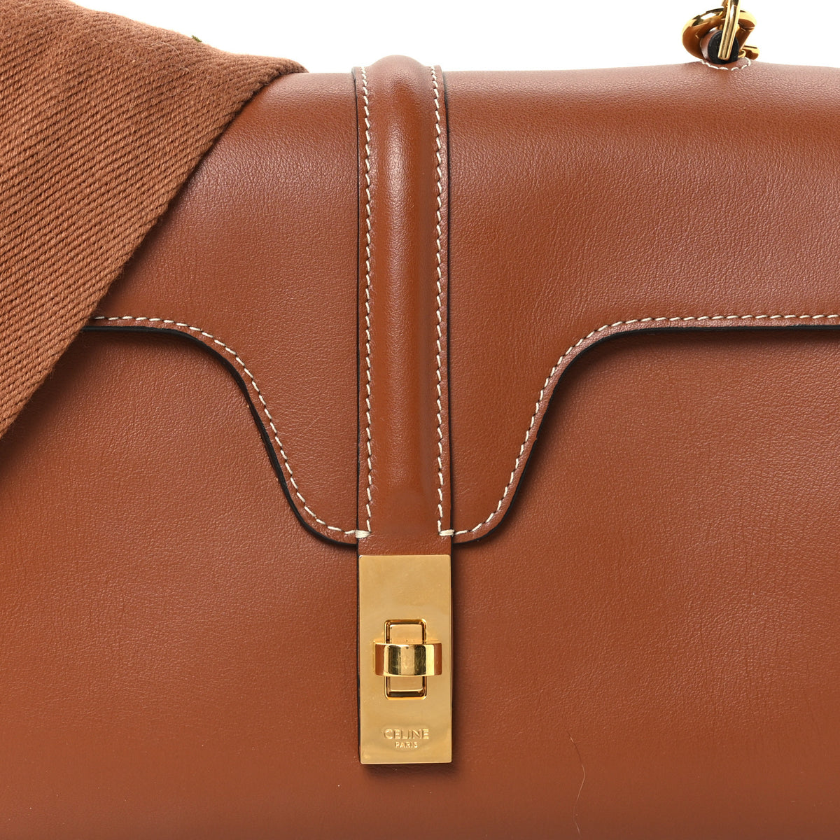 Smooth Calfskin Teen Soft 16 Shoulder Bag Tan
