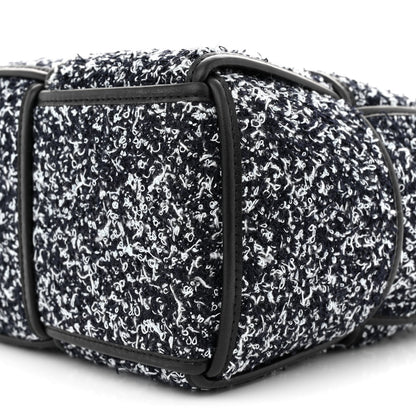 Bottega Veneta Denim Boucle Maxi Intrecciato Small Arco Tote Midnight Blue 10 of 10