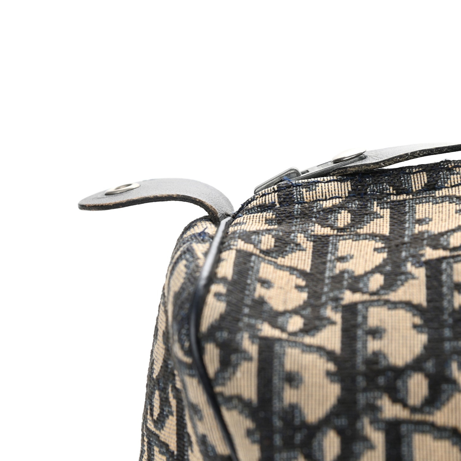 Christian Dior Monogram Boston Navy Blue 11 of 16