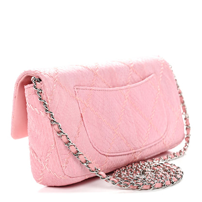 Chanel Snakeskin Ultimate Stitch Flap Pink 3 of 13