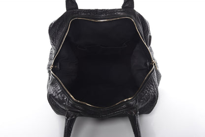 Saint Laurent Pebbled Lambskin Medium Easy Sac Black 5 of 21