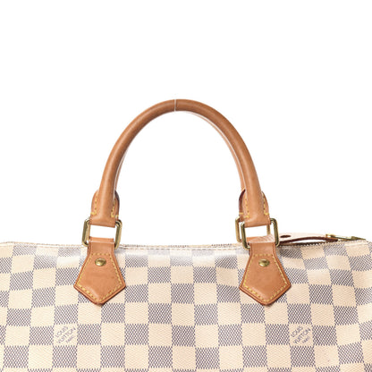 Louis Vuitton Damier Azur Speedy 30 11 of 12